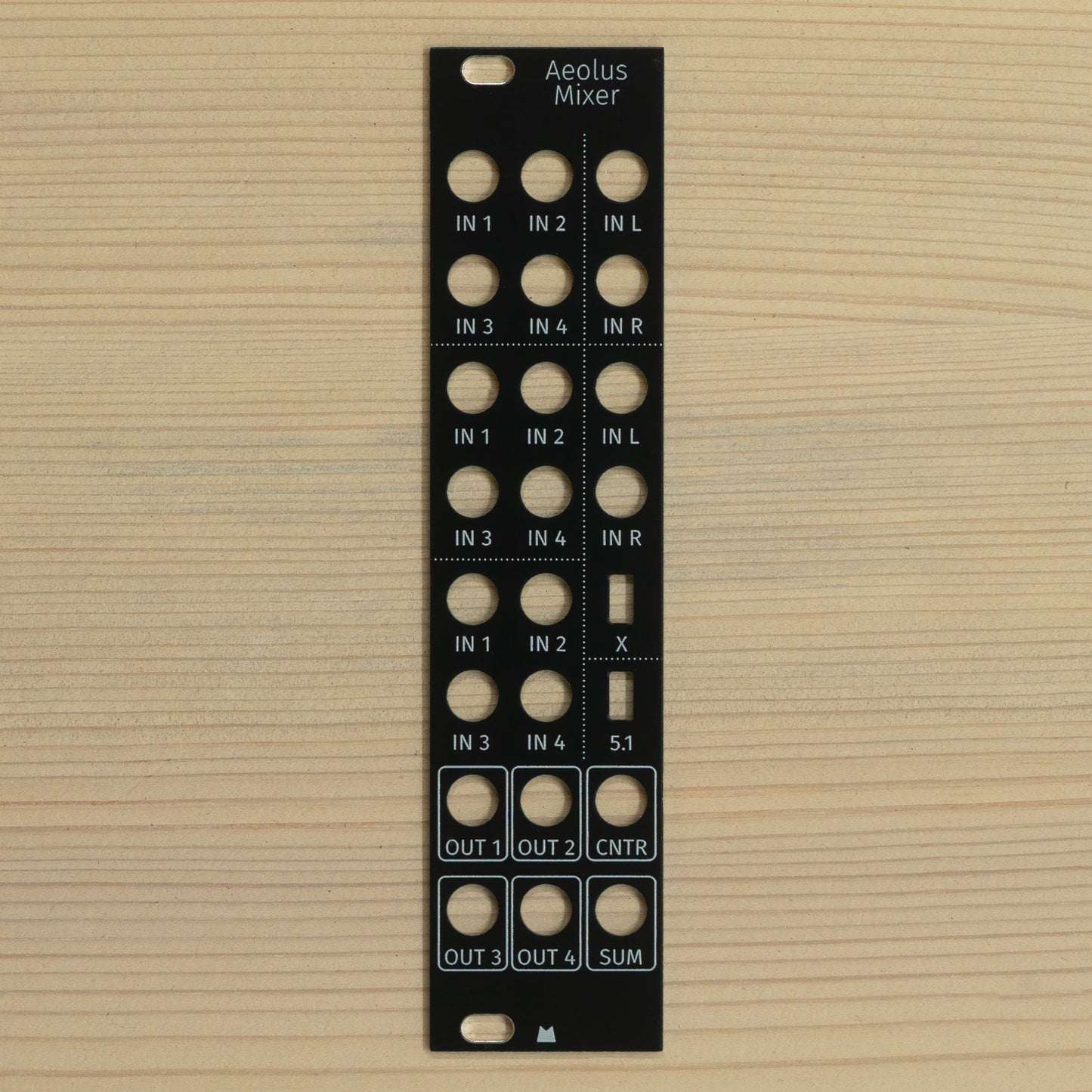 Aeolus Mixer black panel