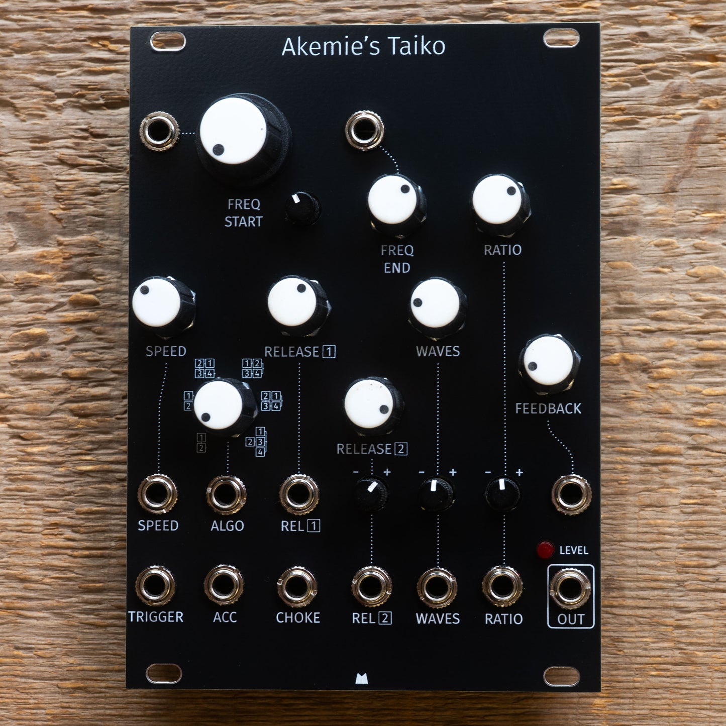 Akemie's Taiko black panel