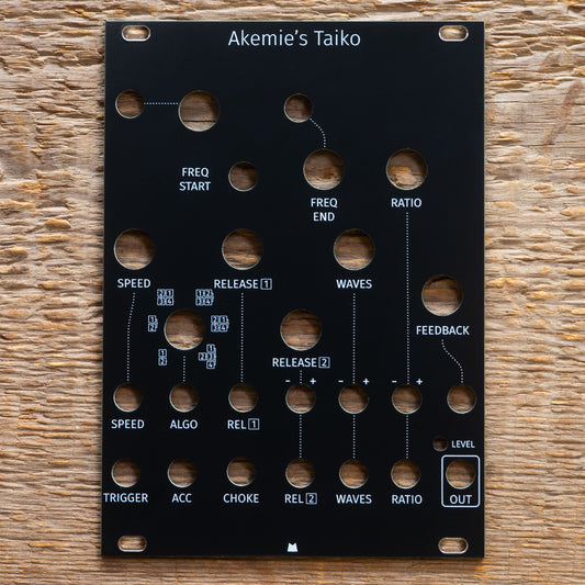 Akemie's Taiko black panel