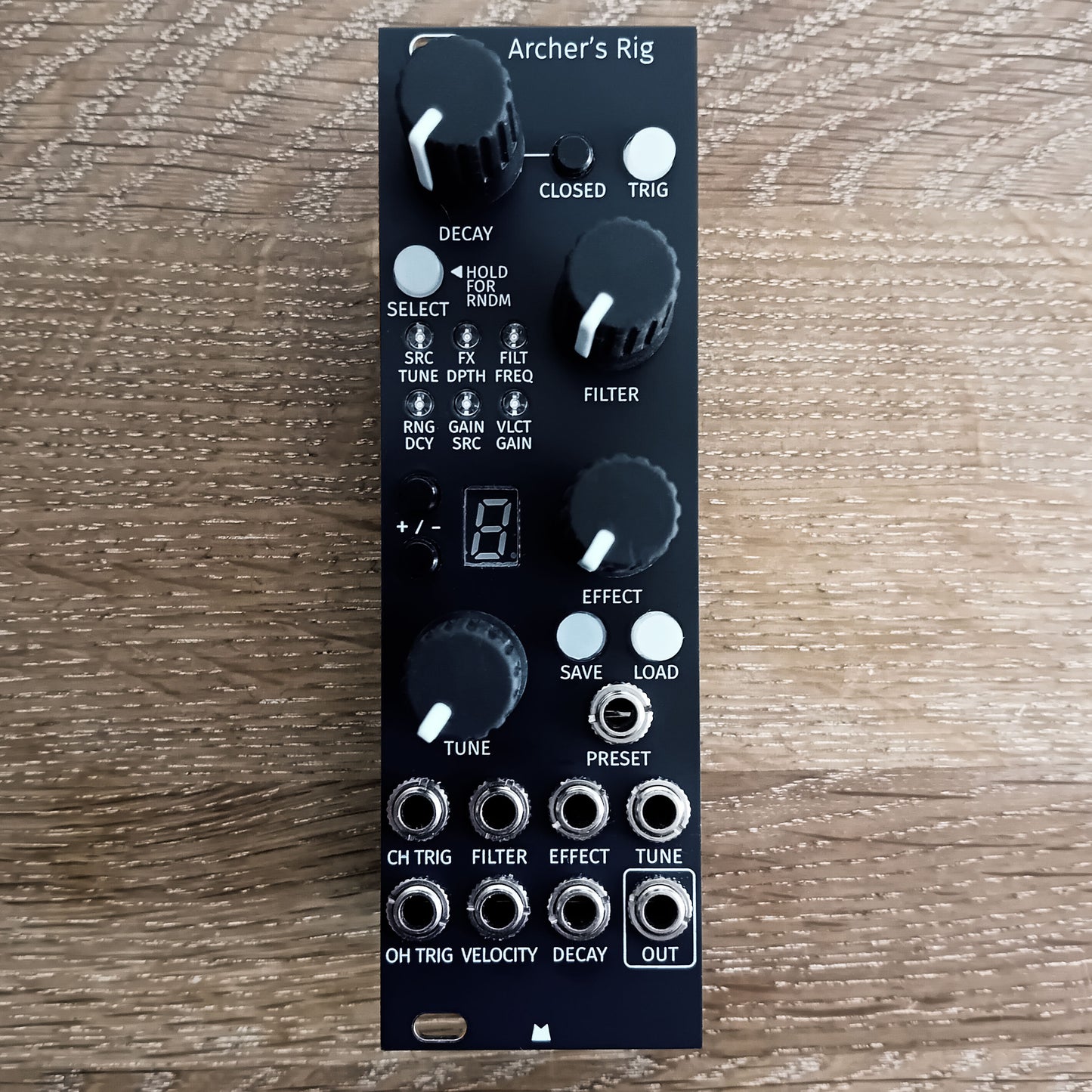Archer's Rig black panel – Mork Modules