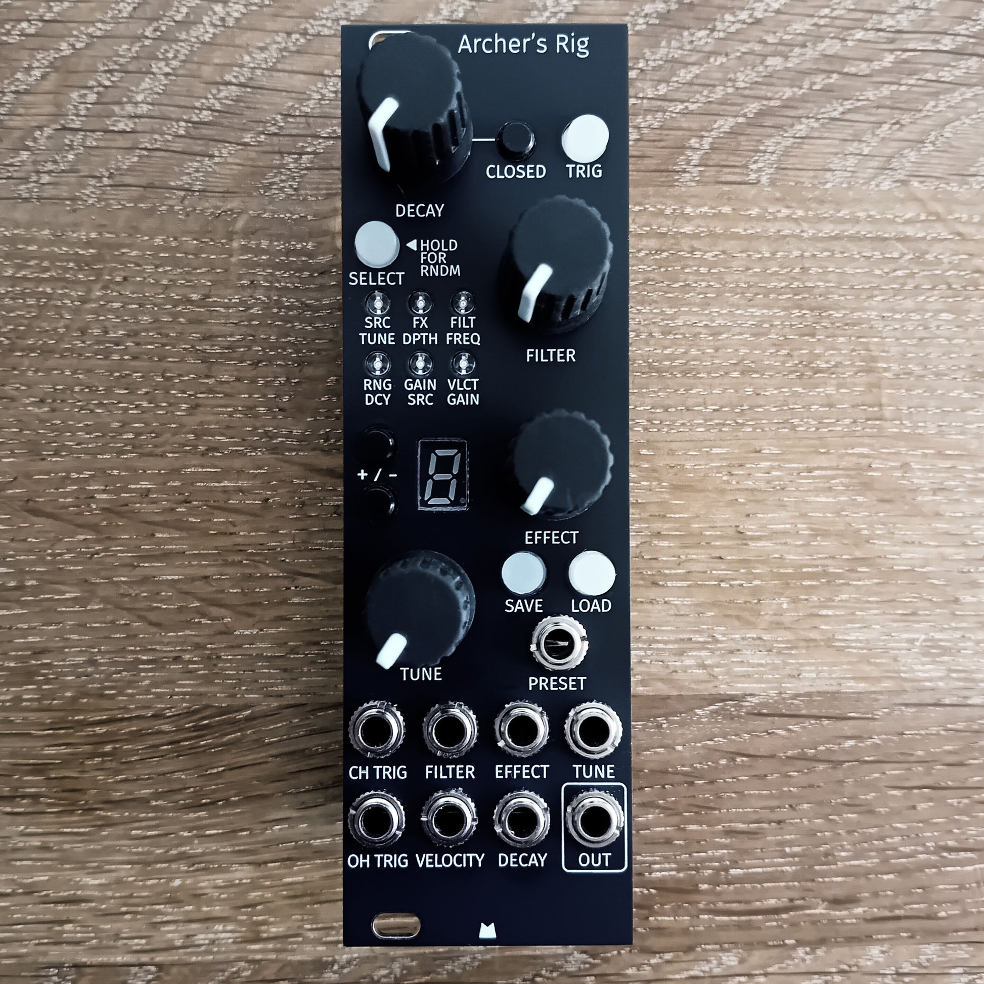 Archer's Rig black panel – Mork Modules