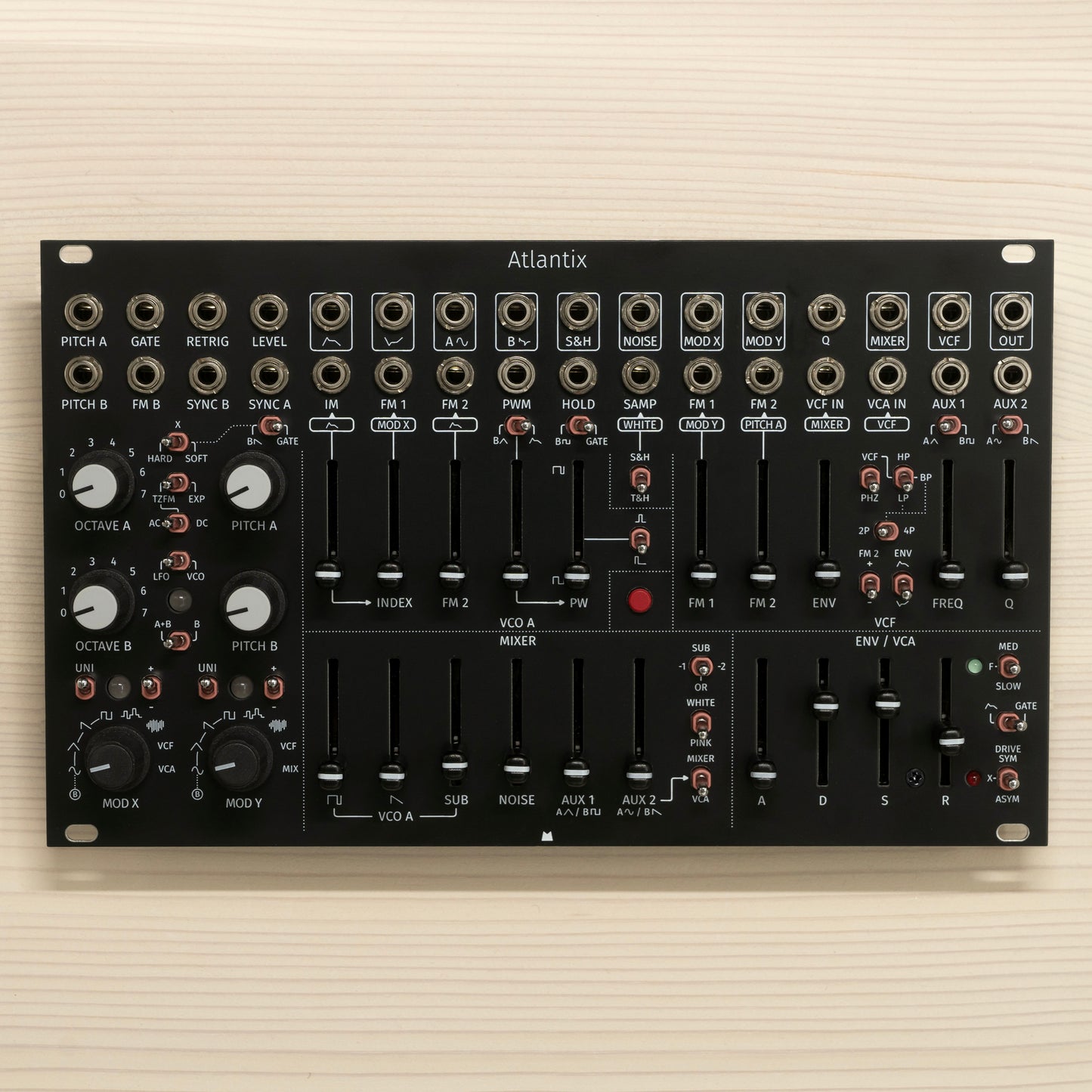 Atlantix black panel