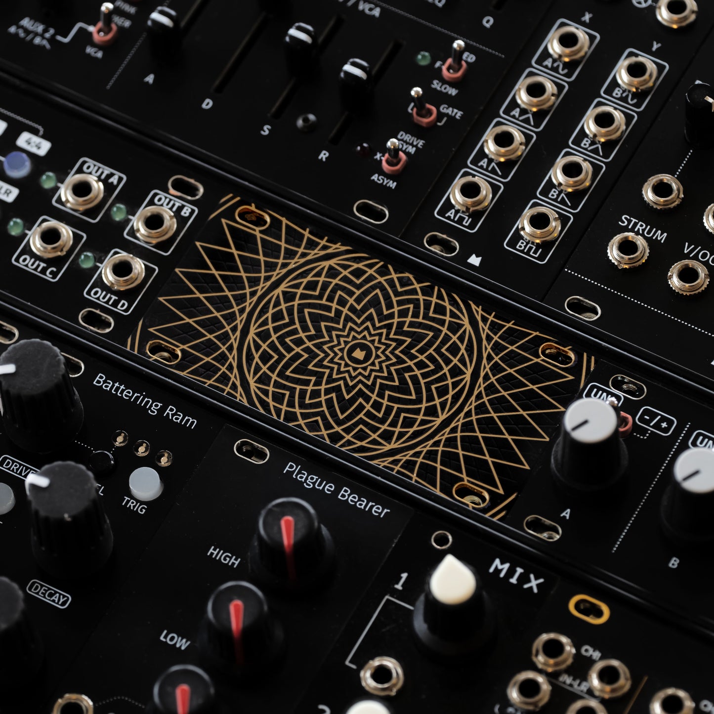 Blank - Golden Lotus - 16hp 1U