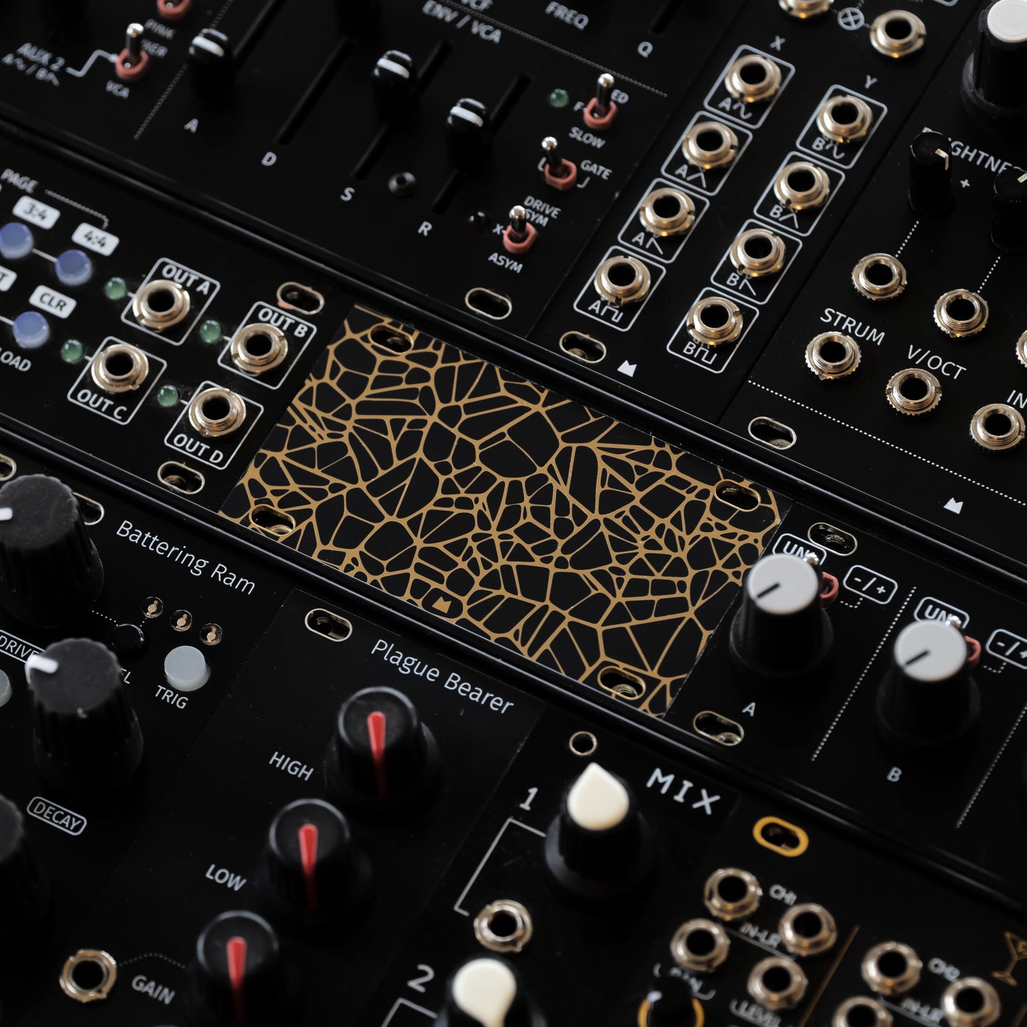 Blank - Voronoi - 14hp 1U