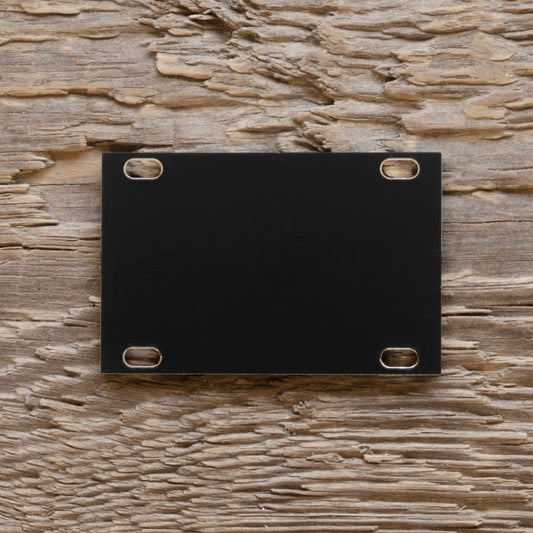 Blank - Black - 12hp 1U