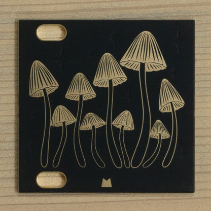 Blank panel - Mushrooms - 8hp 1U