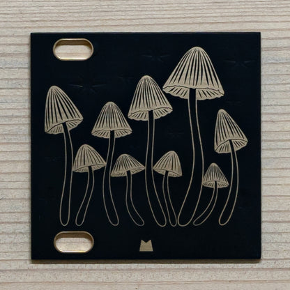 Blank panel - Mushrooms - 8hp 1U