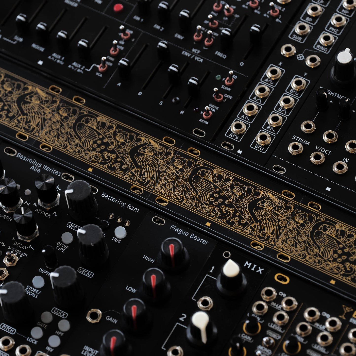 Blank - Peacocks - 14hp 1U