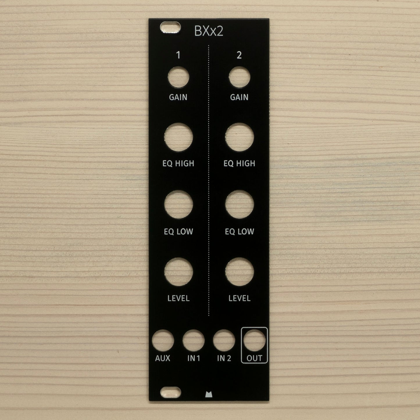 BXx2 black panel