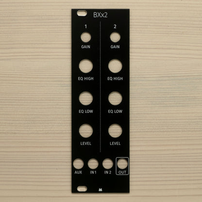 BXx2 black panel