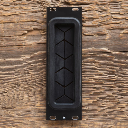 Cable Passthrough 3U black panel