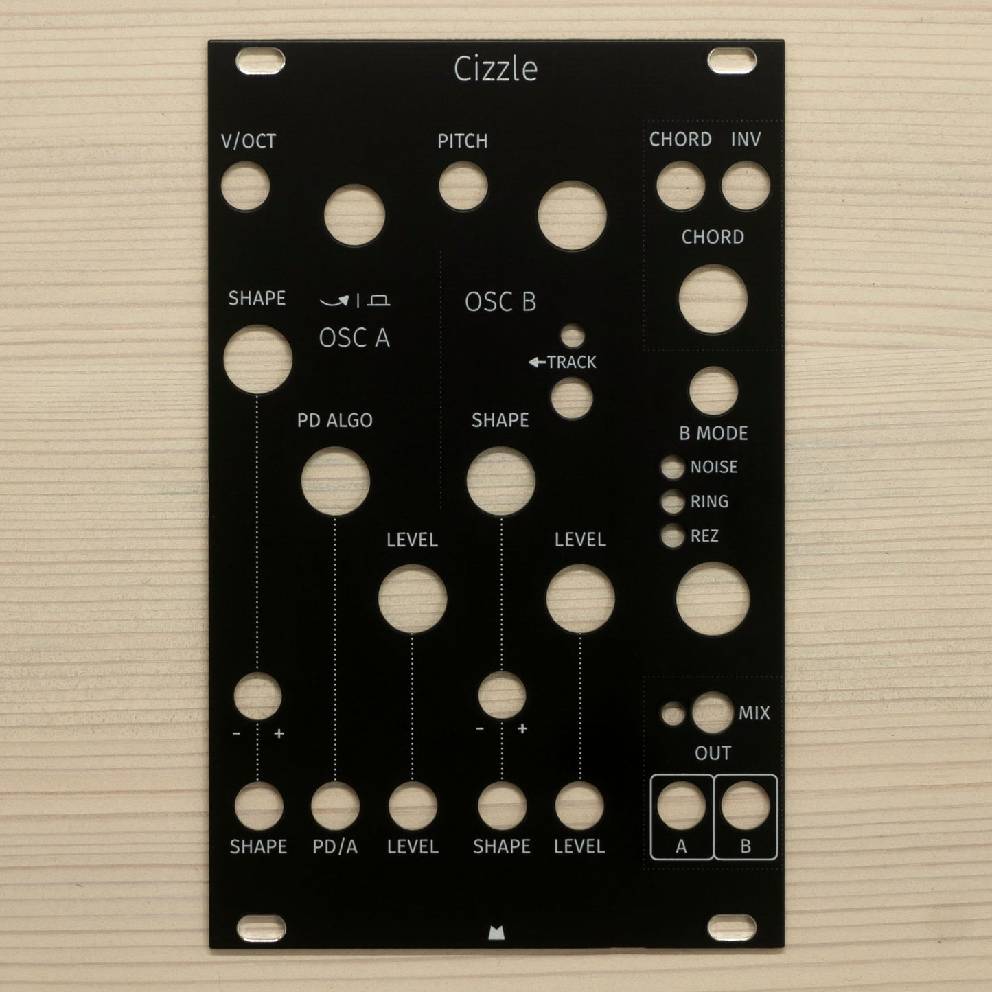 Cizzle black panel