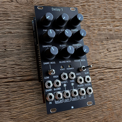 Delay 1 black panel