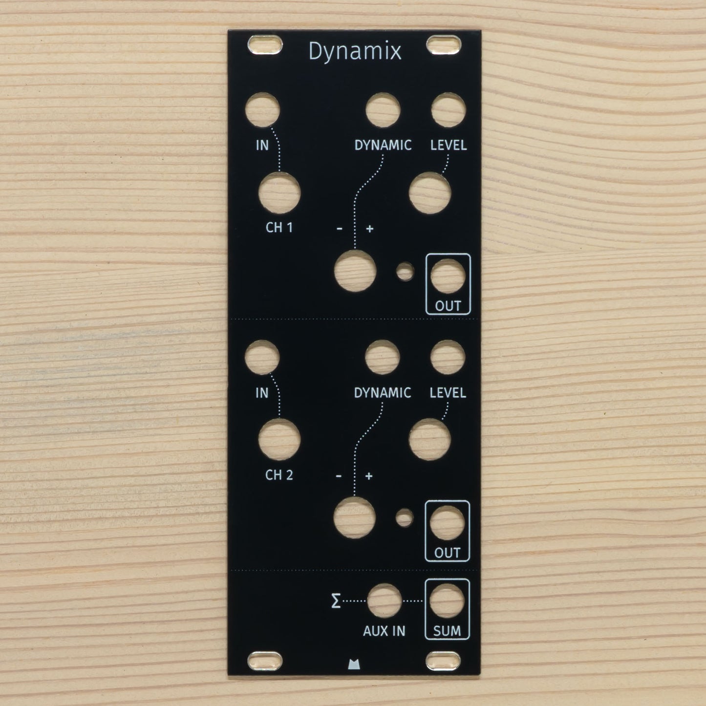 Dynamix black panel