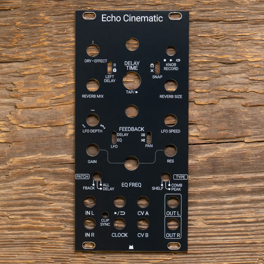 Echo Cinematic black panel
