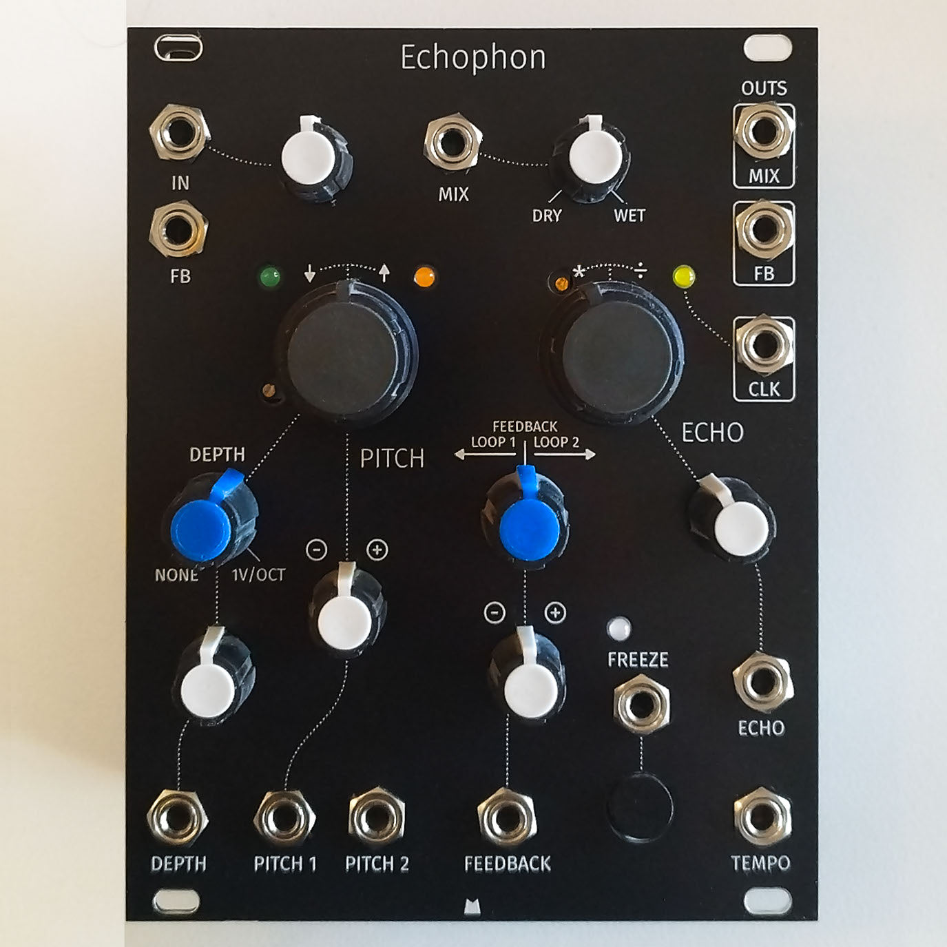 Echophon black panel