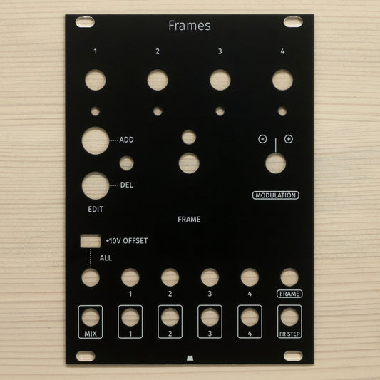 Frames black panel