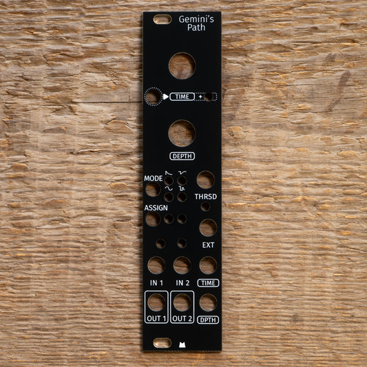 Gemini's Path black panel