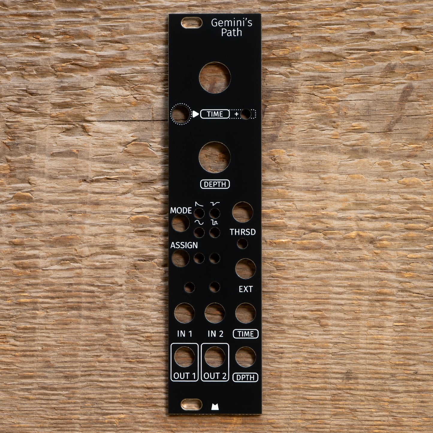 Gemini's Path black panel