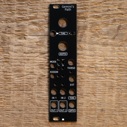 Gemini's Path black panel