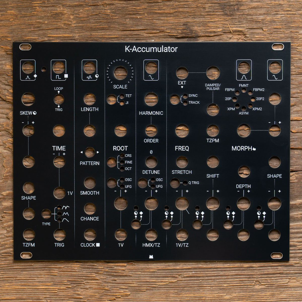 K-Accumulator black panel