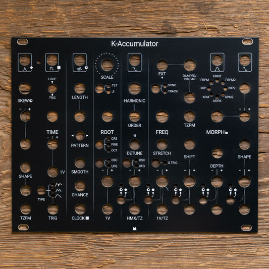 K-Accumulator black panel