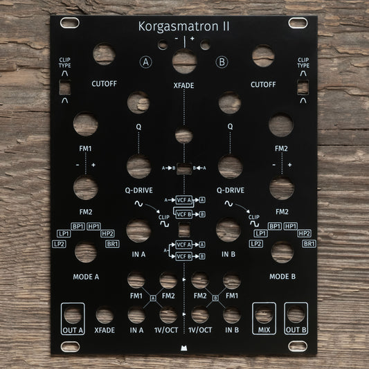 Korgasmatron II black panel