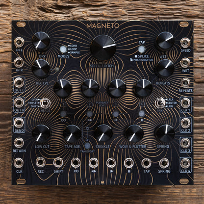 Magneto - Flux Fields - black & gold panel