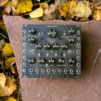 Magneto - Flux Fields - black & gold panel