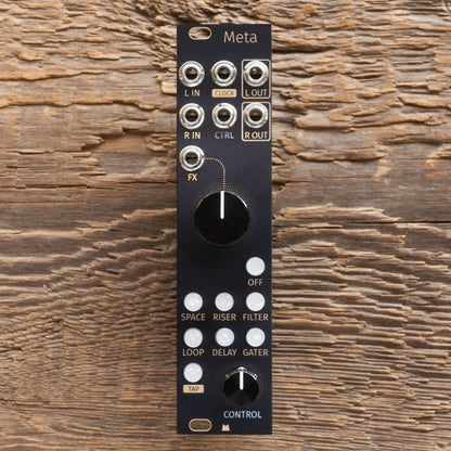 Meta - Golden Disco - black & gold panel