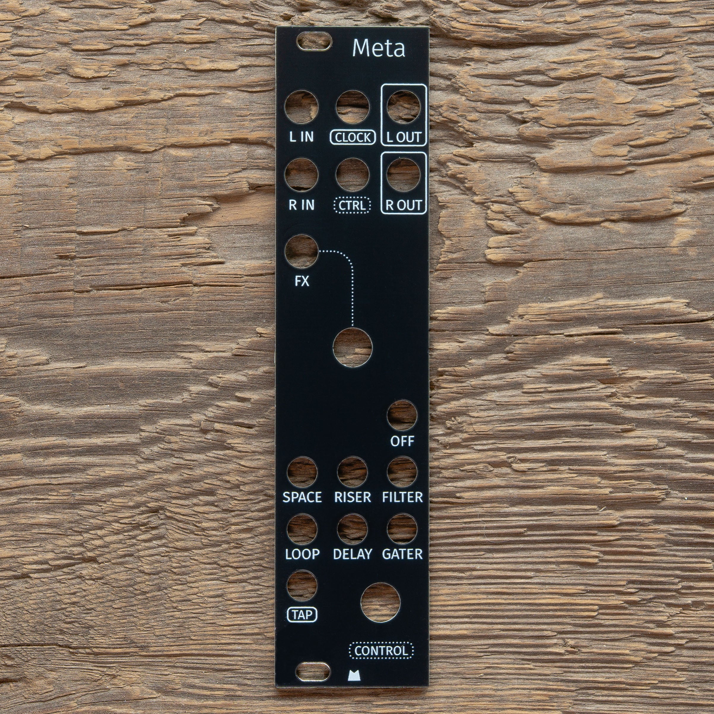Meta black panel – Mörk Modules