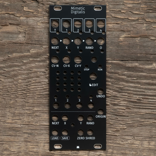 Mimetic Digitalis black panel