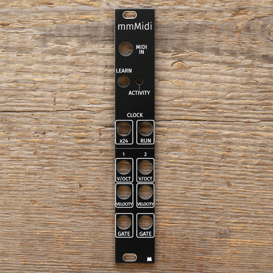 mmMidi (mk1) black panel