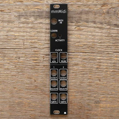 mmMIDI black panel