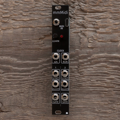 mmMidi (mk2) black panel