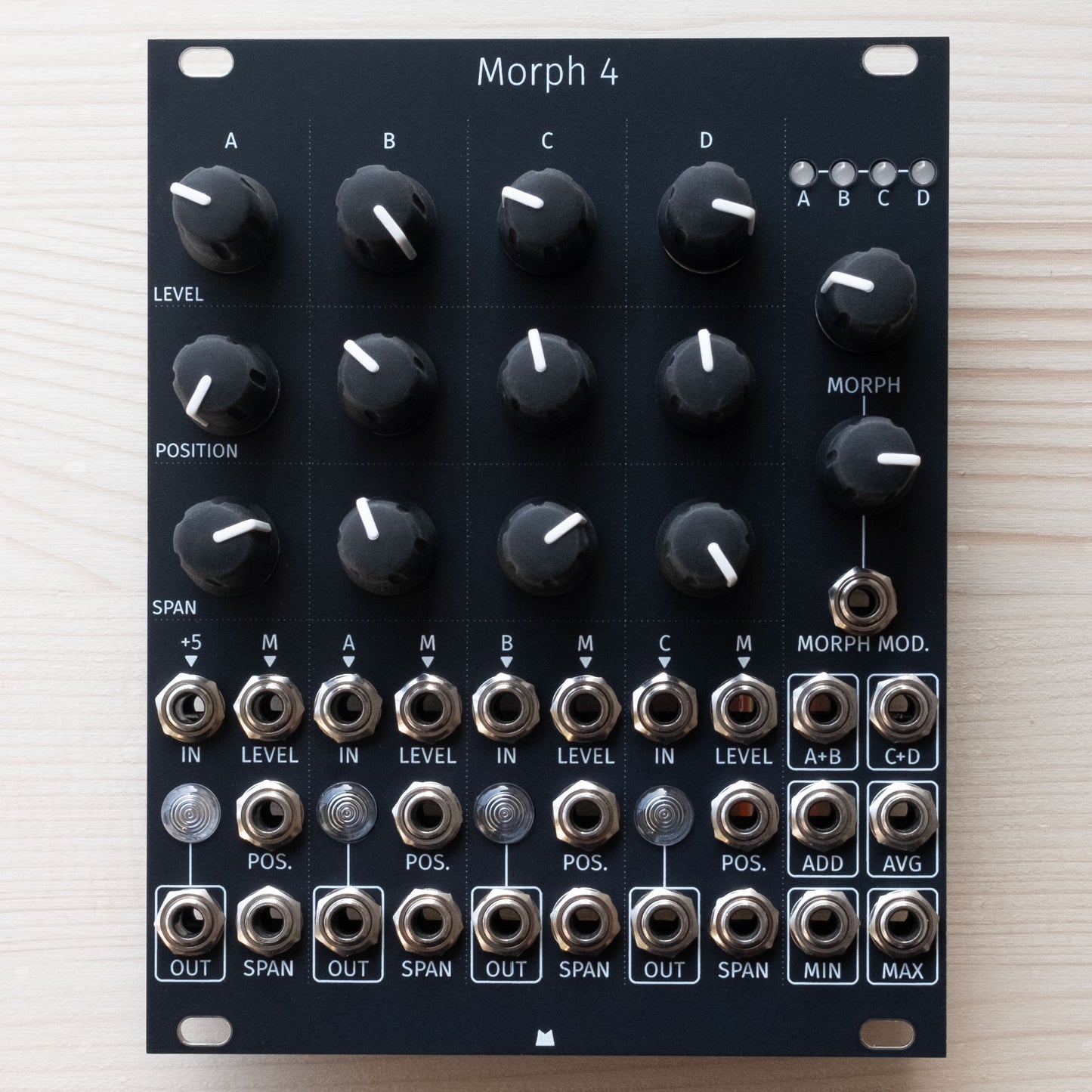 Morph 4 black panel