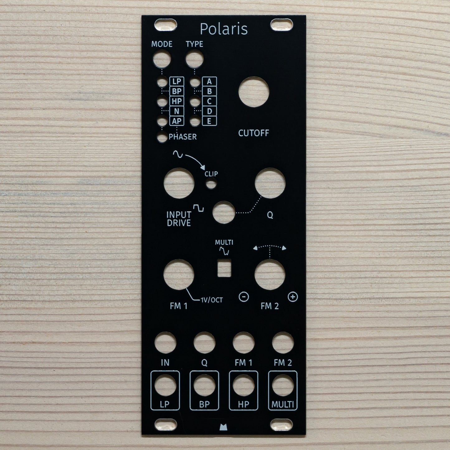 Polaris (plastic switch) black panel