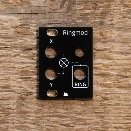 Ringmod 1U black panel