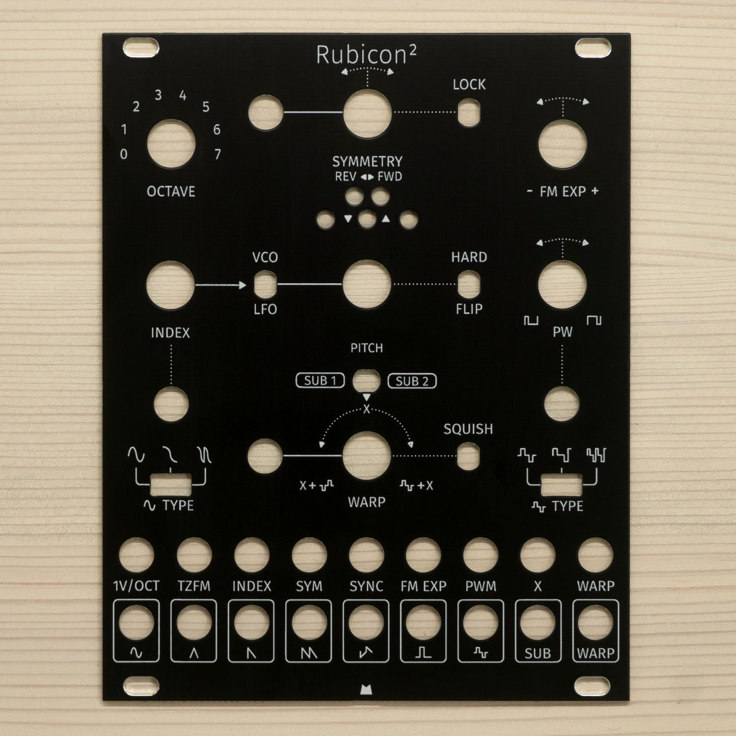 Rubicon 2 black panel