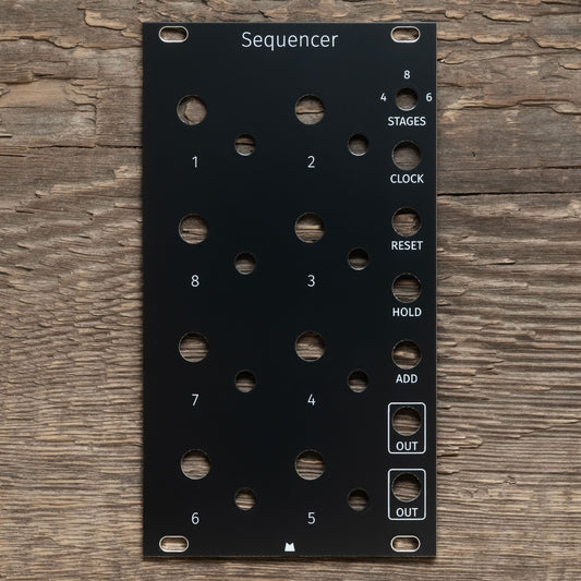Sequencer black panel