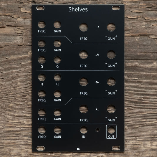 Shelves (mk1) black panel