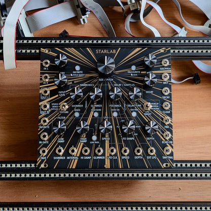 StarLab - Deep Space - black & gold panel