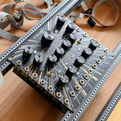 StarLab - Deep Space - black & gold panel