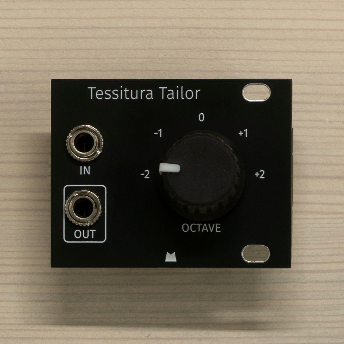 Tessitura Tailor 1U black panel