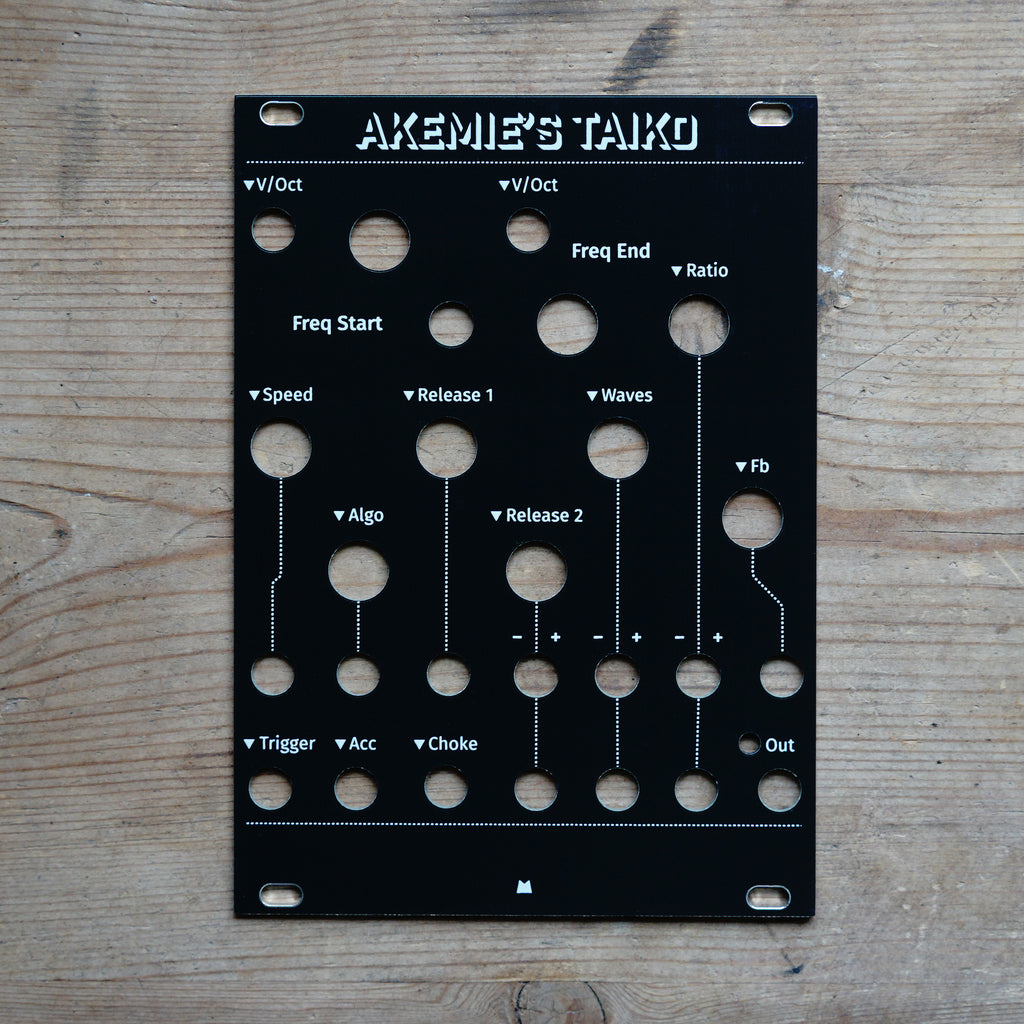 Akemies Taiko black panel – Mork Modules