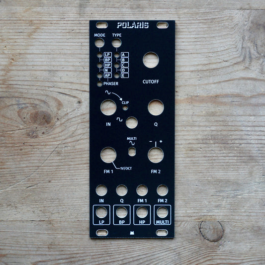 Polaris (metal switch) black panel