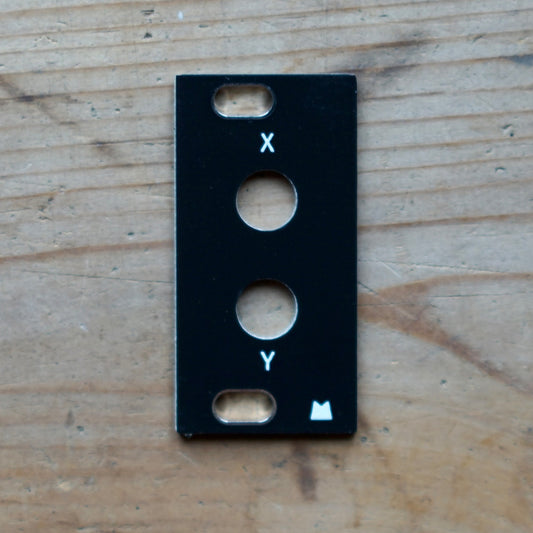 XY IO 1U black panel